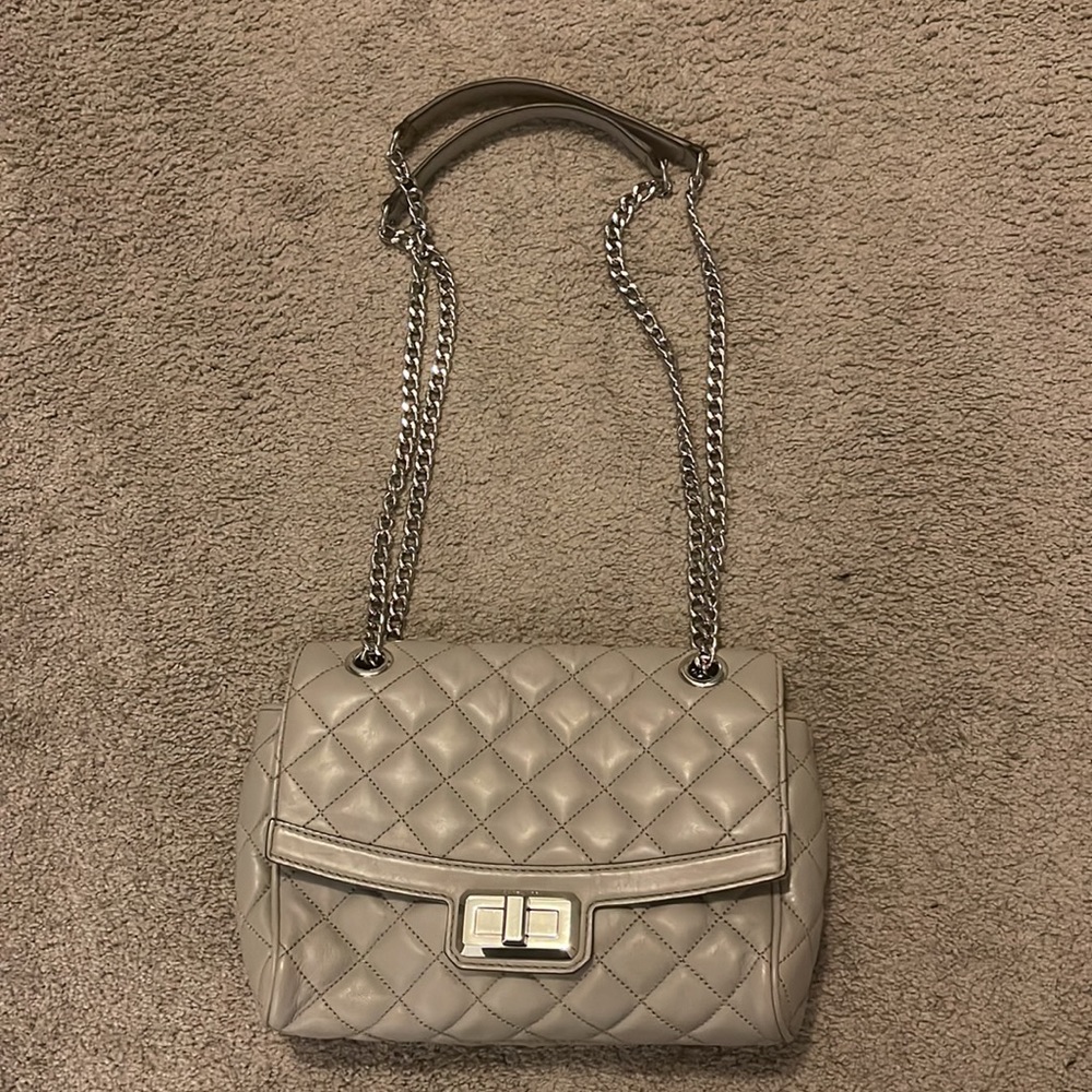 Michael Kors quilted flap closure shoulder bag